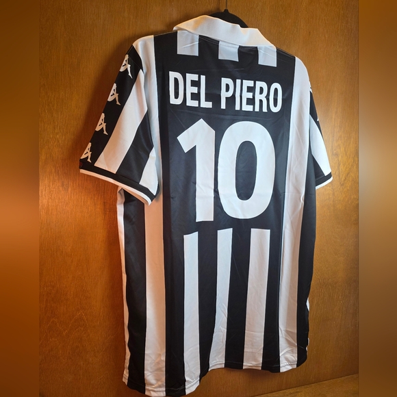 VINTAGE JUVENTUS JERSEY 1998 1999 DEL PIERO 10 - KAPPA - Picture 6 of 10